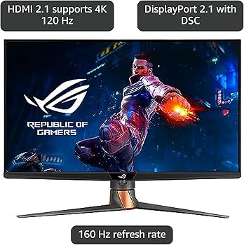 ASUS ROG Swift PG32UQ 144Hz 4kゲーミングモニター ROG Swift PG32UQ | 32 to 34 Inches | Gaming Monitors｜ROG